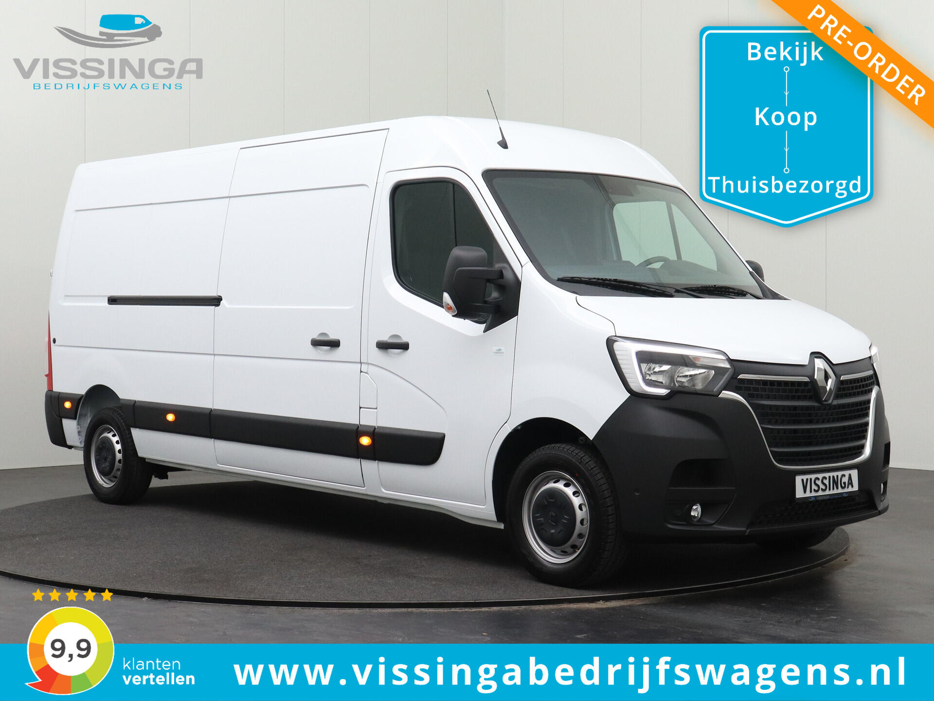 Renault Master T35 2.3 dCi 135 L3H2 135 pk Twin-Turbo
